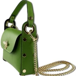 Toscanto Damen Leder Tasche grün OTT817UL