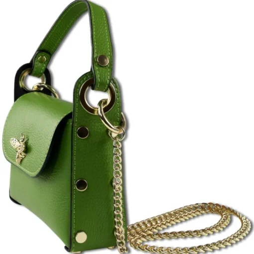 Toscanto Damen Leder Tasche grün OTT817UL