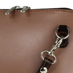 Toscanto Damen Leder Tasche taupe braun OTT109UC