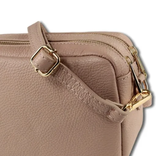 Toscanto Damen Leder Tasche rosa OTT809UA