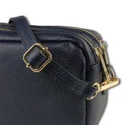 Toscanto Damen Leder Tasche blau OTT809UB