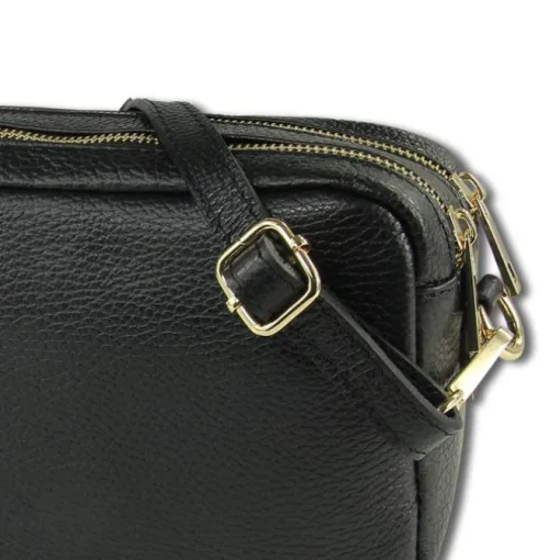 Toscanto Damen Leder Tasche schwarz OTT809US