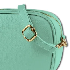 Toscanto Damen Leder Tasche türkis OTT811UT