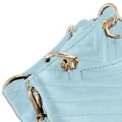 Toscanto Damen Leder Tasche hellblau OTTM810UH