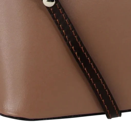 Toscanto Damen Leder Tasche taupe braun OTT109UC