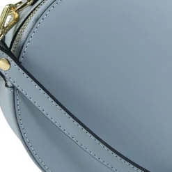 Toscanto Damen Leder Tasche hellblau OTT819SH
