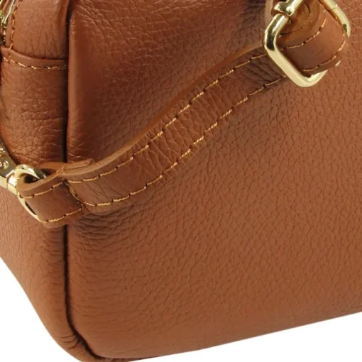 Toscanto Damen Leder Tasche hellbraun tan OTT809UC