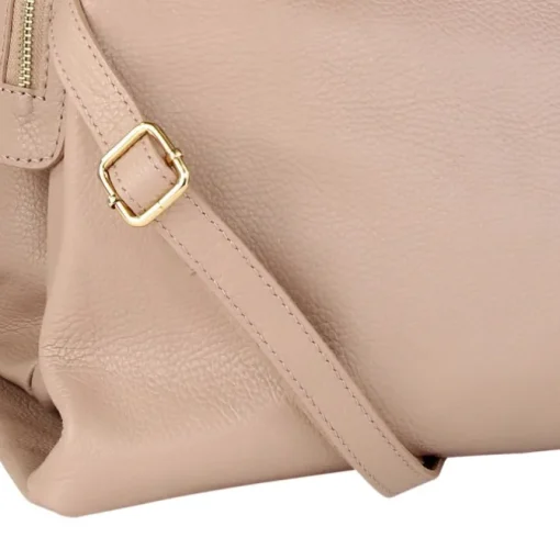 Toscanto Damen Leder Tasche rosa OTT152UA