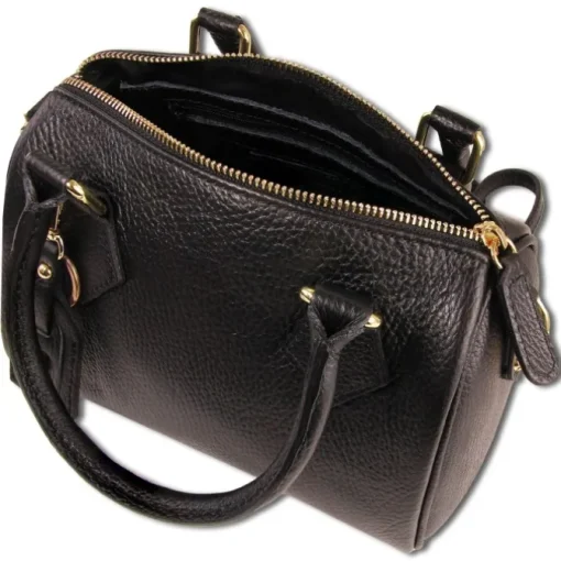 Toscanto Damen Leder Tasche schwarz OTTM807US