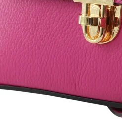 Toscanto Damen Leder Tasche fuchsia pink OTT808UP