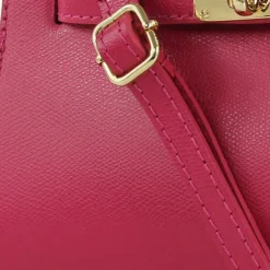 Toscanto Damen Leder Tasche pink fuchsia OTT812UP