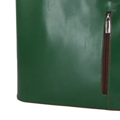 Toscanto Damen Rucksack Leder Tasche grün braun OTT106SG