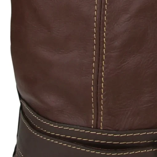 Toscanto Damen Rucksack Leder Tasche braun OTT104SN
