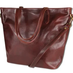 Toscanto Damen Shopper Businesstasche Leder Tasche braun OTT133SN