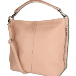 Toscanto Damen Shopper Leder Tasche rosa OTT138SA