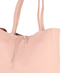 Toscanto Damen Shopper Leder Tasche rosa OTT112SA