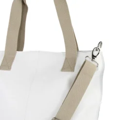 Toscanto Damen Shopper Leder Tasche weiß OTT161SW