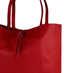 Toscanto Damen Shopper Leder Tasche rot OTT112SR