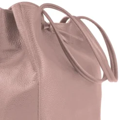 Toscanto Damen Shopper Leder Tasche altrosa OTTM107SA