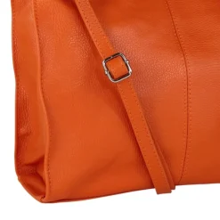 Toscanto Damen Shopper Leder Tasche orange OTT155SO