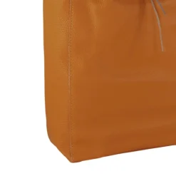 Toscanto Damen Shopper Leder Tasche braun cognac OTT112SN