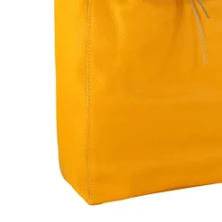 Toscanto Damen Shopper Leder Tasche gelb OTT112SY