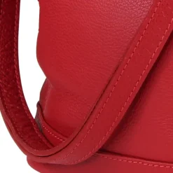 Toscanto Damen Shopper Leder Tasche rot OTT159SR