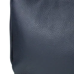 Toscanto Damen Shopper Leder Tasche blau OTT134SB