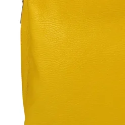 Toscanto Damen Shopper Leder Tasche gelb OTT134SY