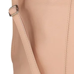 Toscanto Damen Shopper Leder Tasche rosa OTT138SA