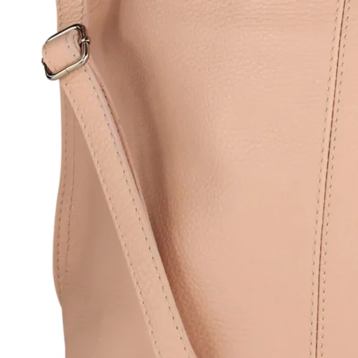 Toscanto Damen Shopper Leder Tasche rosa OTT138SA
