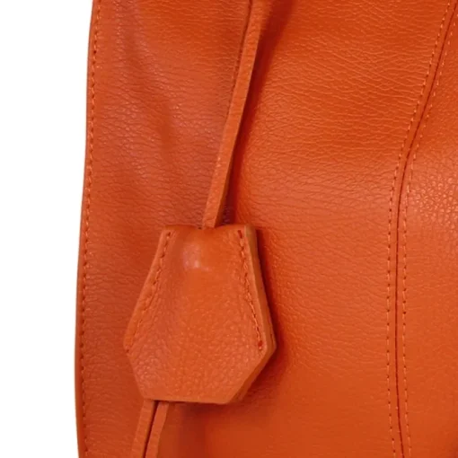 Toscanto Damen Shopper Leder Tasche orange OTT155SO