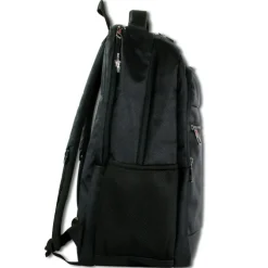 Travel N Meet Laptoprucksack, Notebooktasche gepolstert schwarz ORD202S