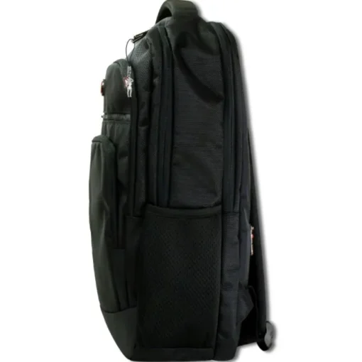 Travel N Meet Laptoprucksack, Notebooktasche gepolstert schwarz ORD212S