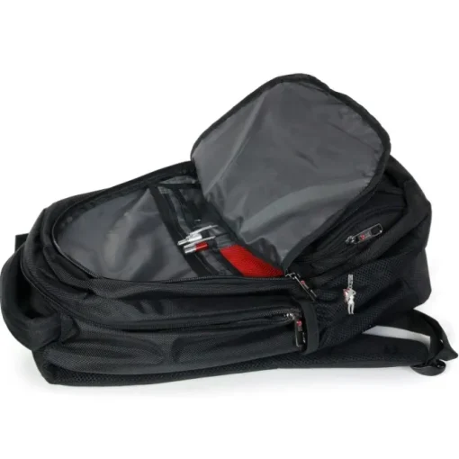 Travel N Meet Laptoprucksack, Notebooktasche gepolstert schwarz ORD4203S