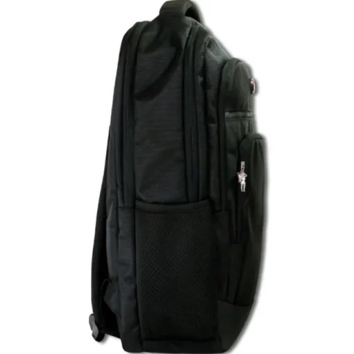 Travel N Meet Laptoprucksack, Notebooktasche gepolstert schwarz ORD212S