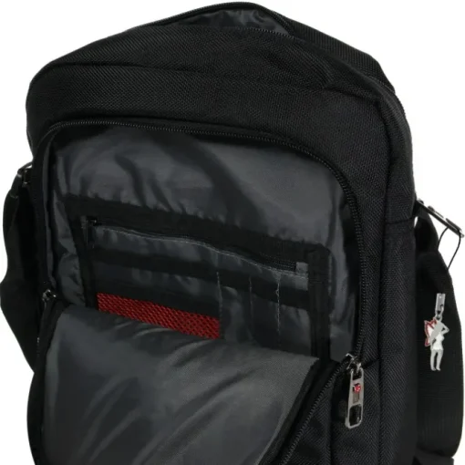 Travel N Meet Polyester schwarz Crossbody OTD4207S