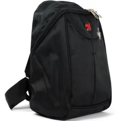 Travel N Meet Rucksack mit MP3 Player-Fach Polyester unisex schwarz ORD4200S