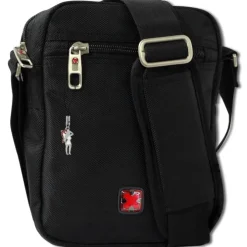 Travel N Meet schwarz Herrentasche Polyester Messenger OTD4203S