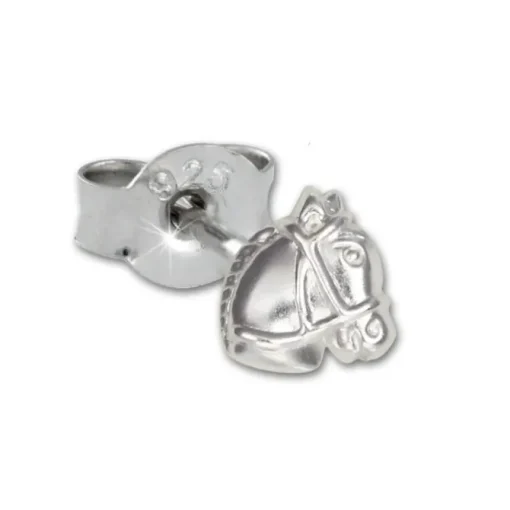 TW Kinder Ohrstecker 6 Einzelohrringe Natur 925er Silber SDS806