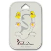 TW Kinder Ohrstecker 3er Set Natur 925er Silber SDS804