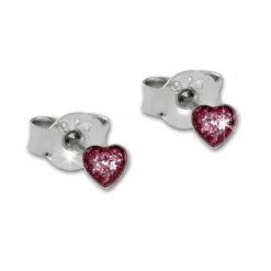 TW Kinder Ohrstecker 3er Set Herzen 925er Silber SDS801