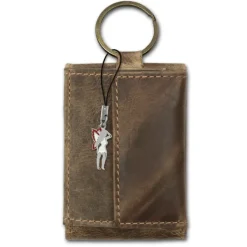 Wild Things Only Etui, Leder braun Minibörse Schlüsseltasche OPJ904N