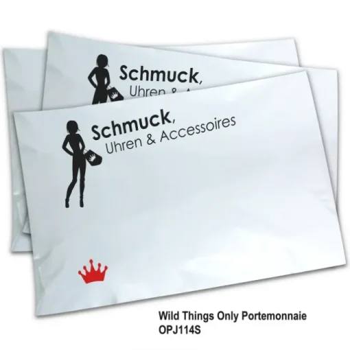 Wild Things Only Leder schwarz Portemonnaie Querformat Börse OPJ114S
